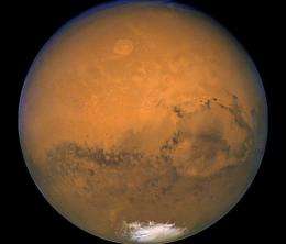 Hubble Space Telescope portrait of Mars in 2003