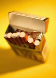 Plain cigarette packets could help stop people taking up smoking
