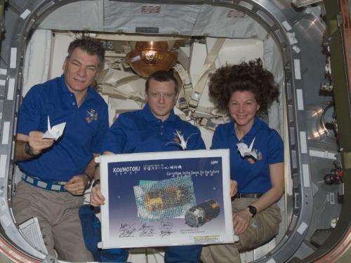 Image: Make a wish from space
