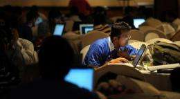 India has more than 110 million Internet users out of a population of 1.2 billion