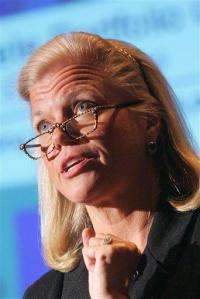 In naming female CEO, IBM passes gender milestone (AP)