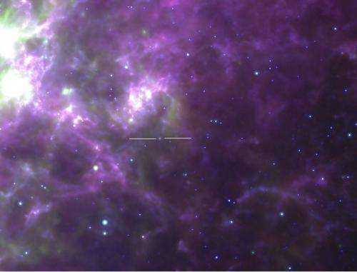 Herschel finds source of cosmic dust in a stellar explosion