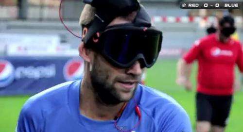 'Sound of Football' project allows blind to play football (w/ video)