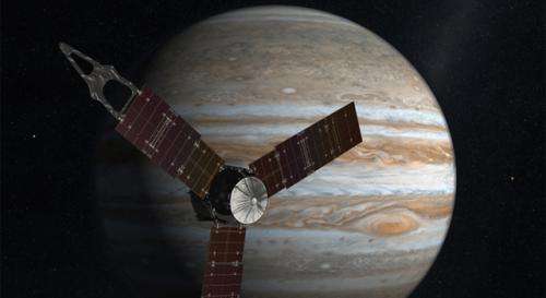 Jupiter-bound Juno spacecraft mated to its rocket