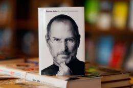 Late Apple co-founder Steve Jobs's biography was Amazon's best-selling book this year