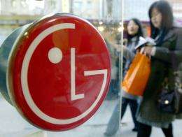 LG has seen flagging sales of mobile phones and televisions this year