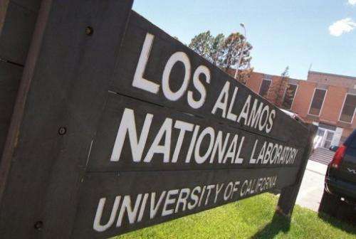 Los Alamos National Laboratory campus in Los Alamos, New Mexico