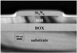 Mapping deformation in buried semiconductor structures using the hard X-Ray nanoprobe