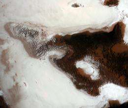 MARSIS completes measurement campaign over Martian North Pole