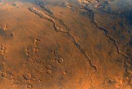 Martian water vs. the volcanoes