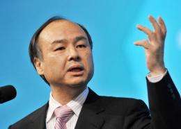 Masayoshi Son, the chief of Japanese Internet and telecom giant Softbank