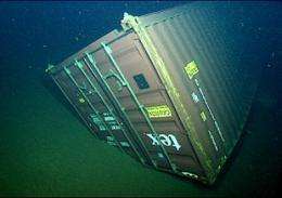 MBARI and Monterey Bay National Marine Sanctuary to study effects of shipping containers lost at sea
