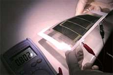 Mitsubishi Chemical Corp shows off an organic photovoltaic cell with 8.5% conversion efficiency 
