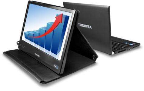 Toshiba shows USB mobile LCD monitor (w/ video)
