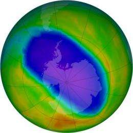 NASA, NOAA data show significant Antarctic ozone hole remains