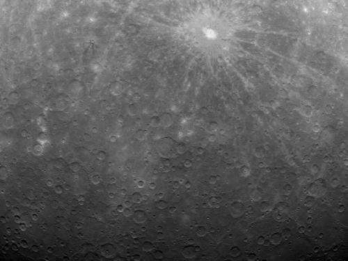NASA releases picture of Mercury's surface
