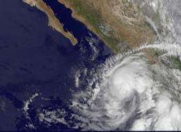 NASA sees Hurricane Beatriz 'wink' on the Mexican coast