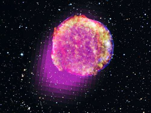 NASA's Fermi shows that Tycho's star shines in gamma rays