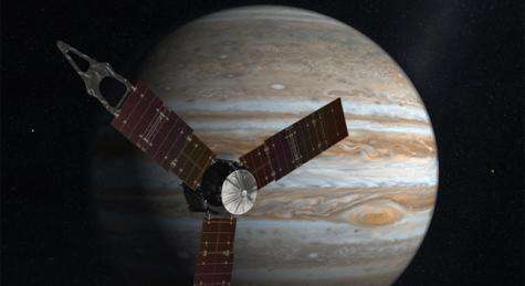 NASA's Jupiter-Bound Spacecraft Arrives in Florida 		 	