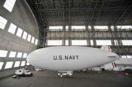 Navy's modern airship receives historical identification