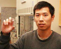 New material shows promise for trapping pollutants