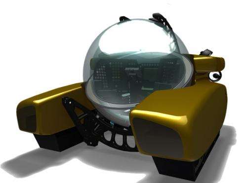 New Triton submarine in race to reach ocean bottom