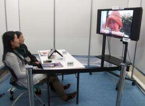 NHK shows off a TV that watches you