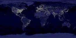 Nighttime lights clarify economic activity