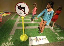 NY MoMath museum aims to add to math appreciation (AP)
