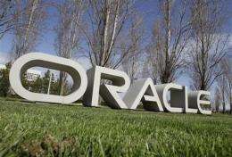 Oracle fiscal 3Q net income up 78 pct (AP)