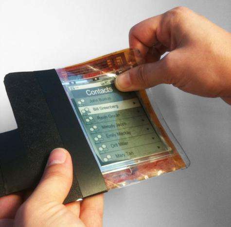 Revolutionary new paper computer shows flexible future for smartphones, tablets (w/ video)