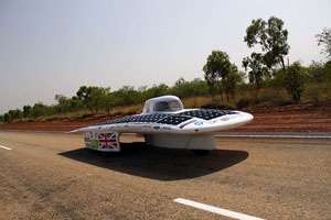 Racing team unveils new car design