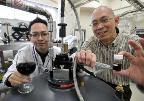 Red wine was the hands-down winner in producing the desired physical effect, as Japanese scientists discovered