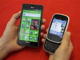 Review: For smartphones, what's too big or small? (AP)