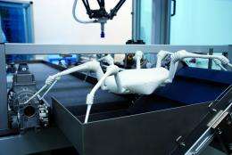 High-tech spider for hazardous missions