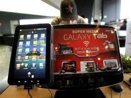 Samsung files lawsuits against Apple (AP)