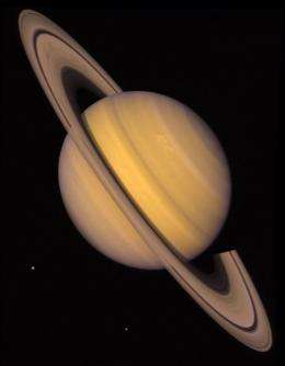 Saturn only visible planet through the month of April
