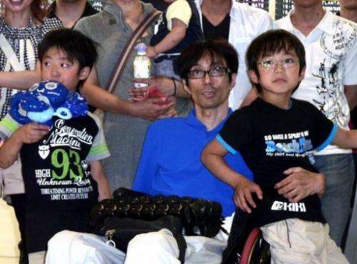 Seiji Uchida was paralysed after he was injured in a car accident in 1983