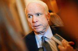 Senator John McCain urged the creation of a special Senate committee on cybersecurity and electronic intelligence leaks