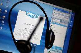 Skype, the hugely popular free Internet communications service, announced plans to introduce advertising