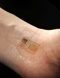 Smart skin: Electronics that stick and stretch like a temporary tattoo