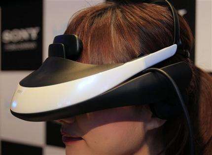Sony shows wearable 3-D personal theater (AP)