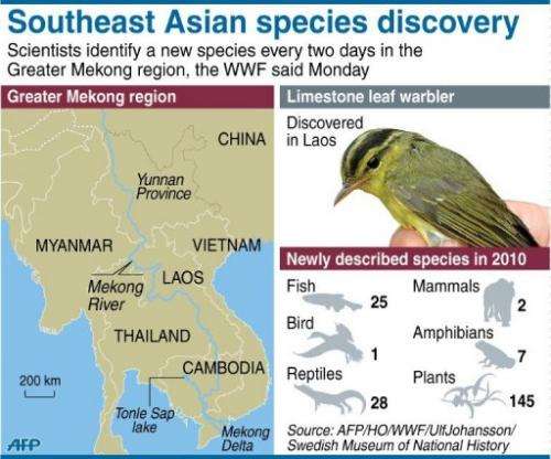 Southeast Asian species discovery