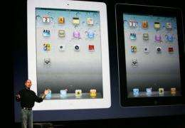 Steve Jobs unveils the iPad 2