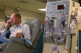 Study: Dialysis 3 times weekly might not be enough (AP)