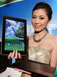 Taiwan's AsusTek launches Android-powered tablet (AP)