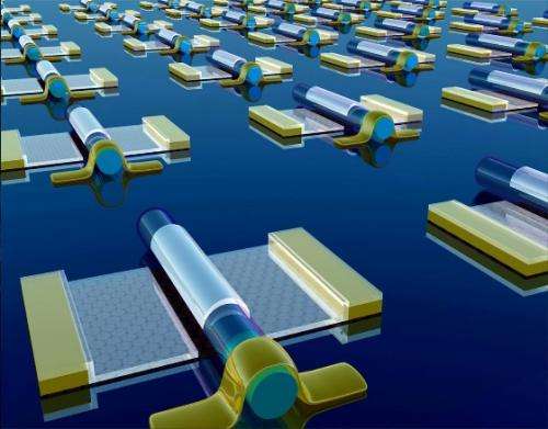 Team reports scalable fabrication of self-aligned graphene transistors, circuits