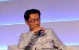 Tencent Inc founder Ma Huateng at the China Internet Conference in Beijing in August