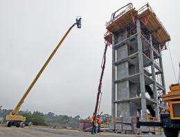Tests to assess how elevators, fire systems perform in earthquakes