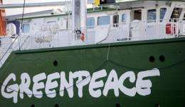 The new ship is heading to its home port and home of Greenpeace's headquarters in Amsterdam